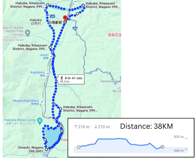 Best Autumn Hakuba Cycle Routes - Aokiko Matsukawa Hakuba Loop (1)